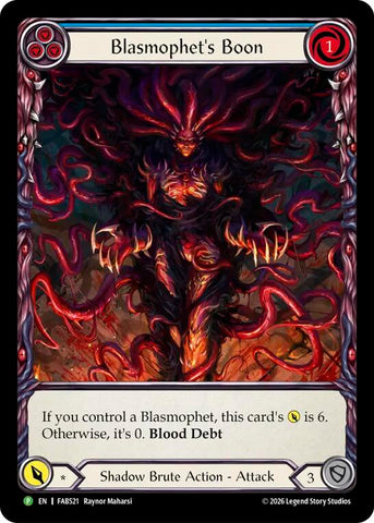 Blasmophet's Boon [FAB521] (Promo)  Rainbow Foil