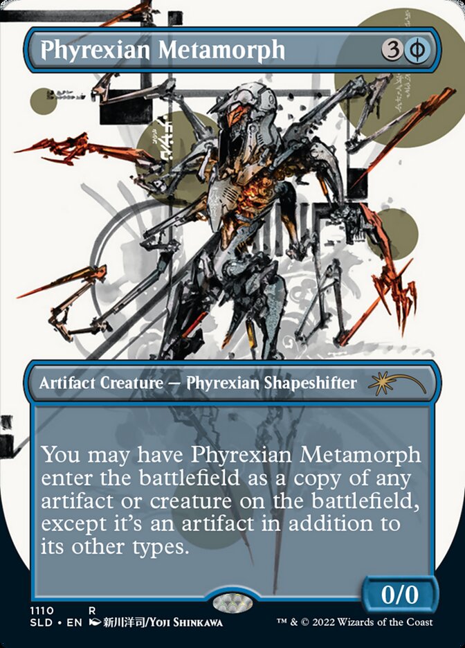 Phyrexian Metamorph (Borderless) [Secret Lair Drop Series]