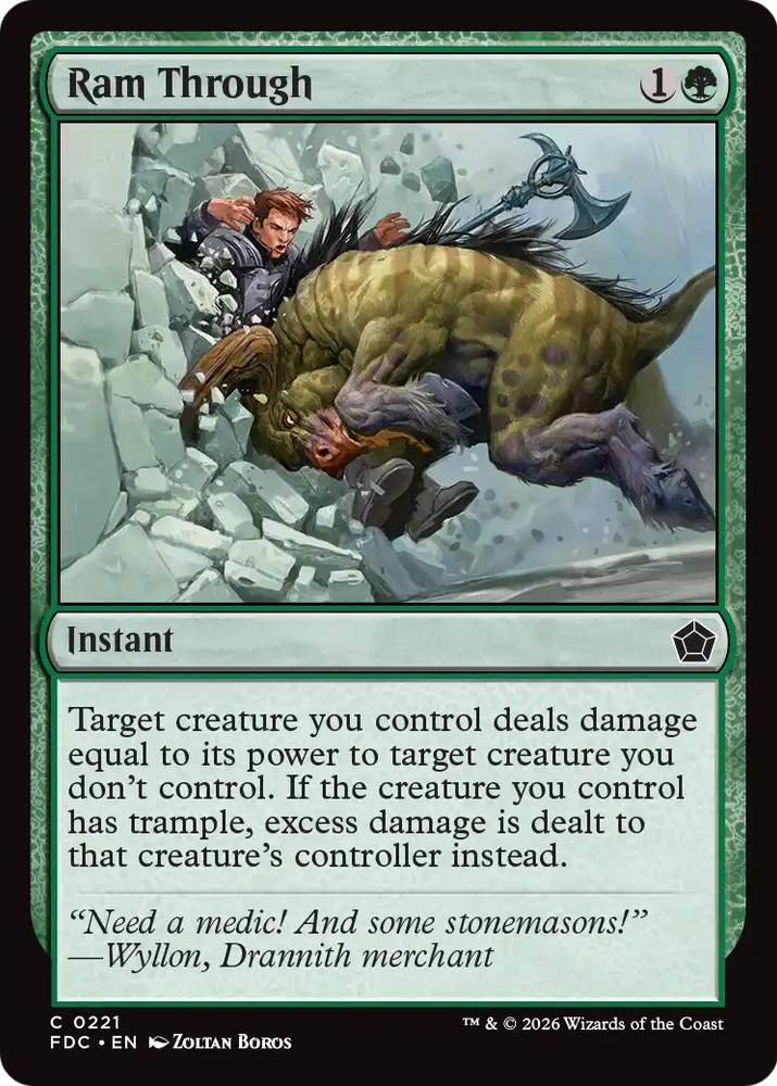 Ram Through [Foundations Commander]