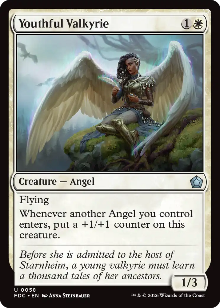 Youthful Valkyrie [Foundations Commander]