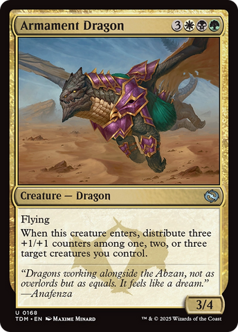 Armament Dragon [Tarkir: Dragonstorm]