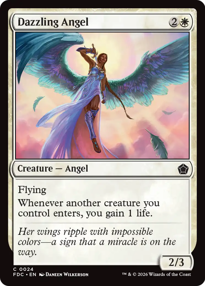 Dazzling Angel [Foundations Commander]