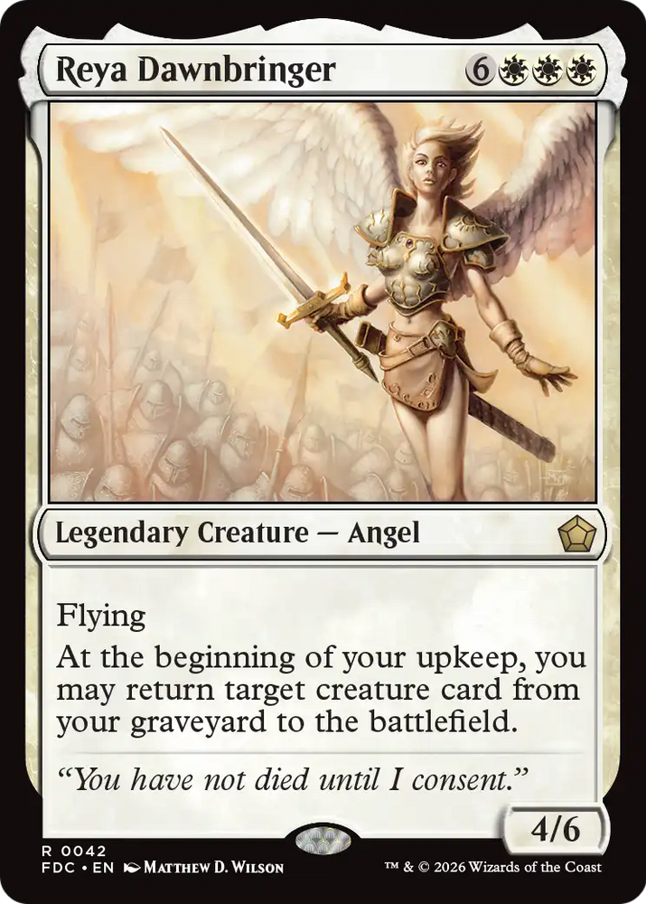 Reya Dawnbringer [Foundations Commander]