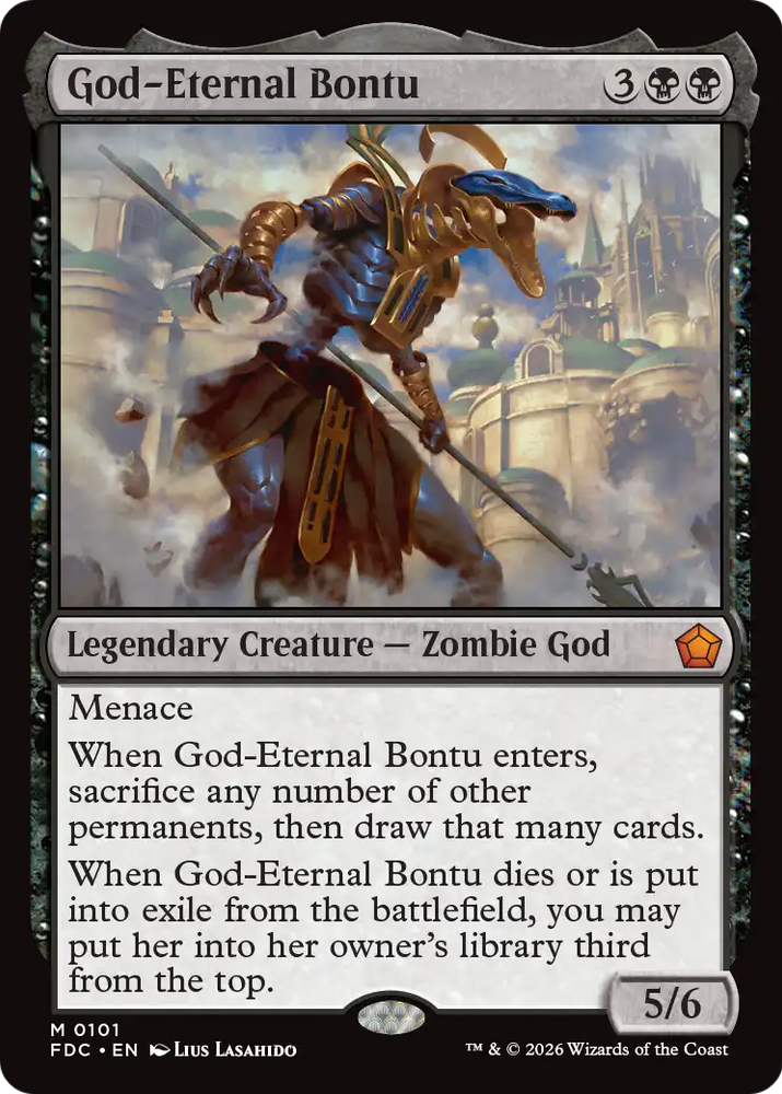 God-Eternal Bontu [Foundations Commander]