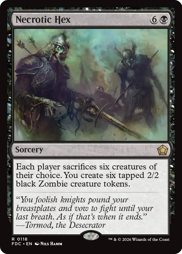 Necrotic Hex [Foundations Commander]