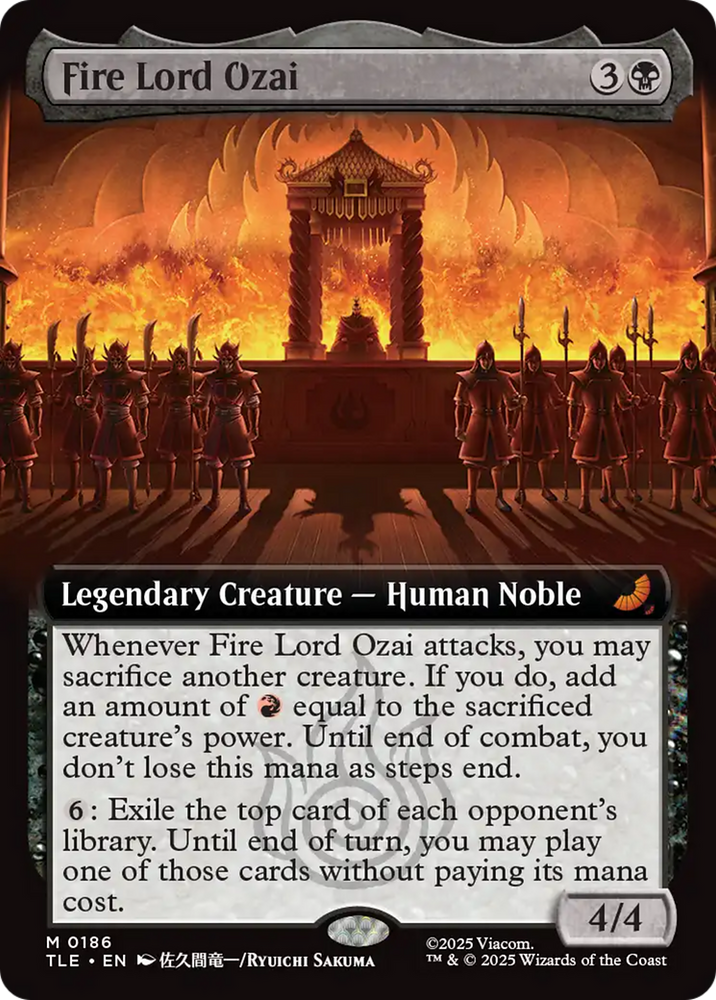 Fire Lord Ozai (Extended Art) [Avatar: The Last Airbender: Eternal-Legal]