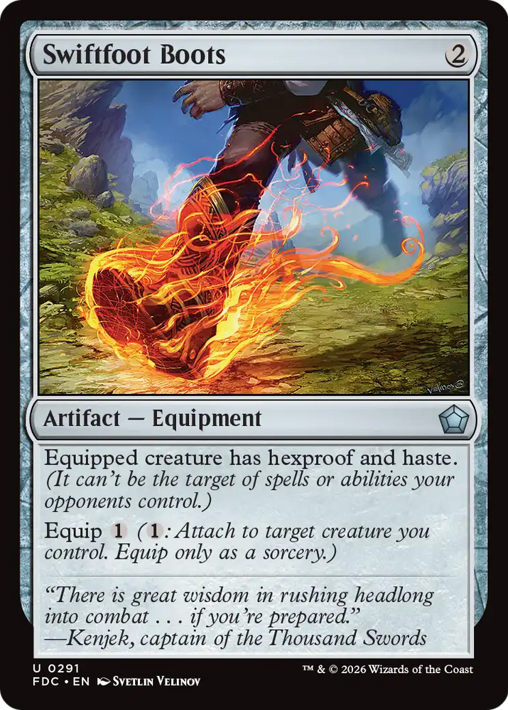 Swiftfoot Boots [Foundations Commander]