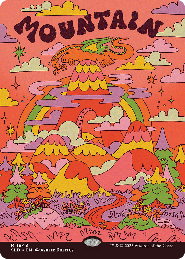 Mountain (1948) (Rainbow Foil) [Secret Lair Drop Series]