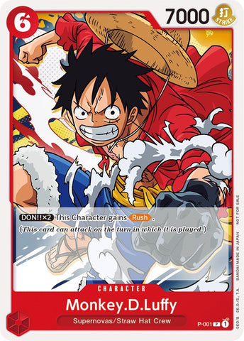 Monkey.D.Luffy (Super Pre-Release) [Participant] [One Piece Promotion Cards]