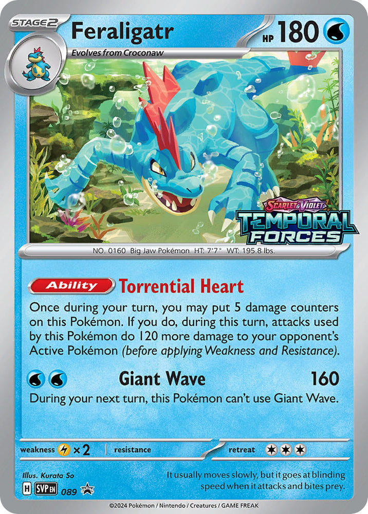 Feraligatr (089) [Scarlet & Violet: Black Star Promos]