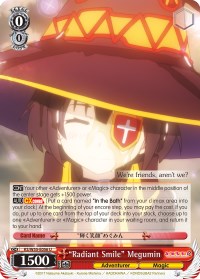 "Radiant Smile" Megumin (KS/W55-E056 U) [KonoSuba 2]