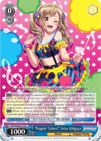 "Poppin'Colors!" Arisa Ichigaya (BD/EN-W03-110 C) [BanG Dream! Girls Band Party! MULTI LIVE]