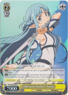 "Berserk Healer" Asuna (SAO/SE26-E05 C) (Parallel Foil) [Sword Art Online II Vol.2]