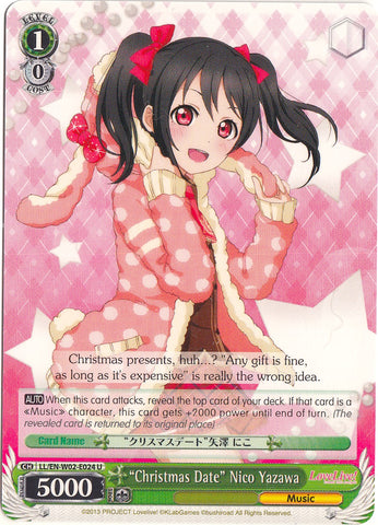 "Christmas Date" Nico Yazawa (LL/EN-W02-E024 U) [Love Live! DX Vol.2]