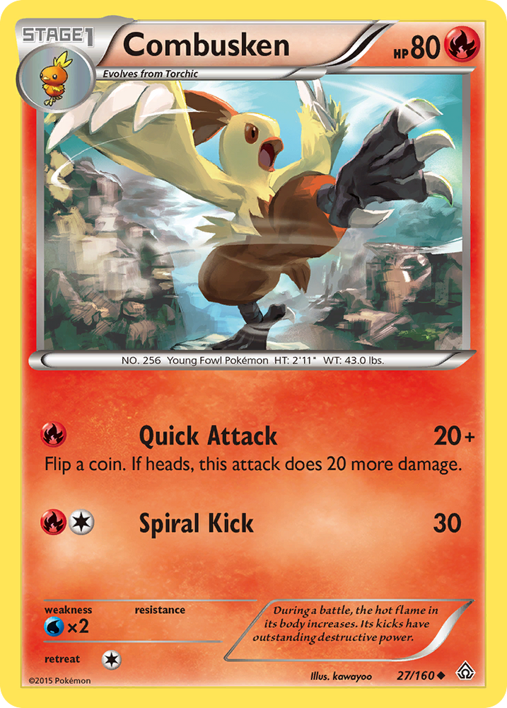 Combusken (27/160) [XY: Primal Clash]