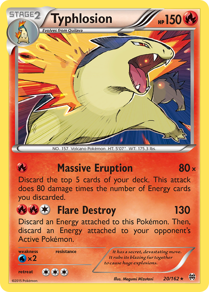 Typhlosion (20/162) [XY: BREAKthrough]