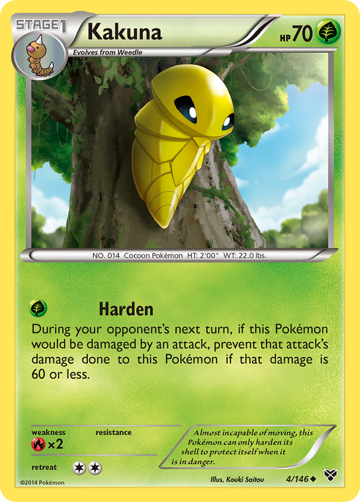 Kakuna (4/146) [XY: Base Set]