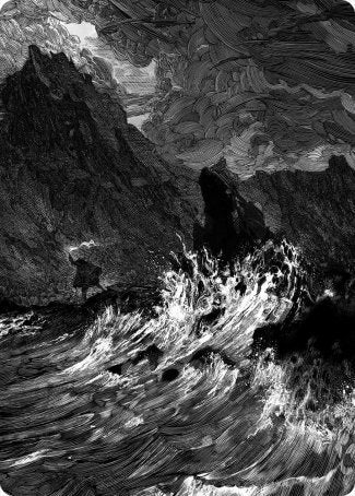 Island Art Card [Innistrad: Midnight Hunt Art Series]