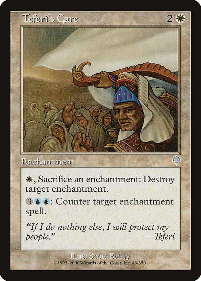 Teferi's Care [Invasion]