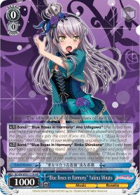 "Blue Roses in Harmony" Yukina Minato (BD/EN-W03-111H HR) [BanG Dream! Girls Band Party! MULTI LIVE]