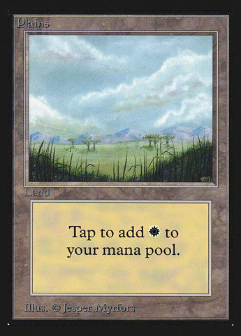 Plains (Trees on Plain / Signature on Right) [International Collectors' Edition]