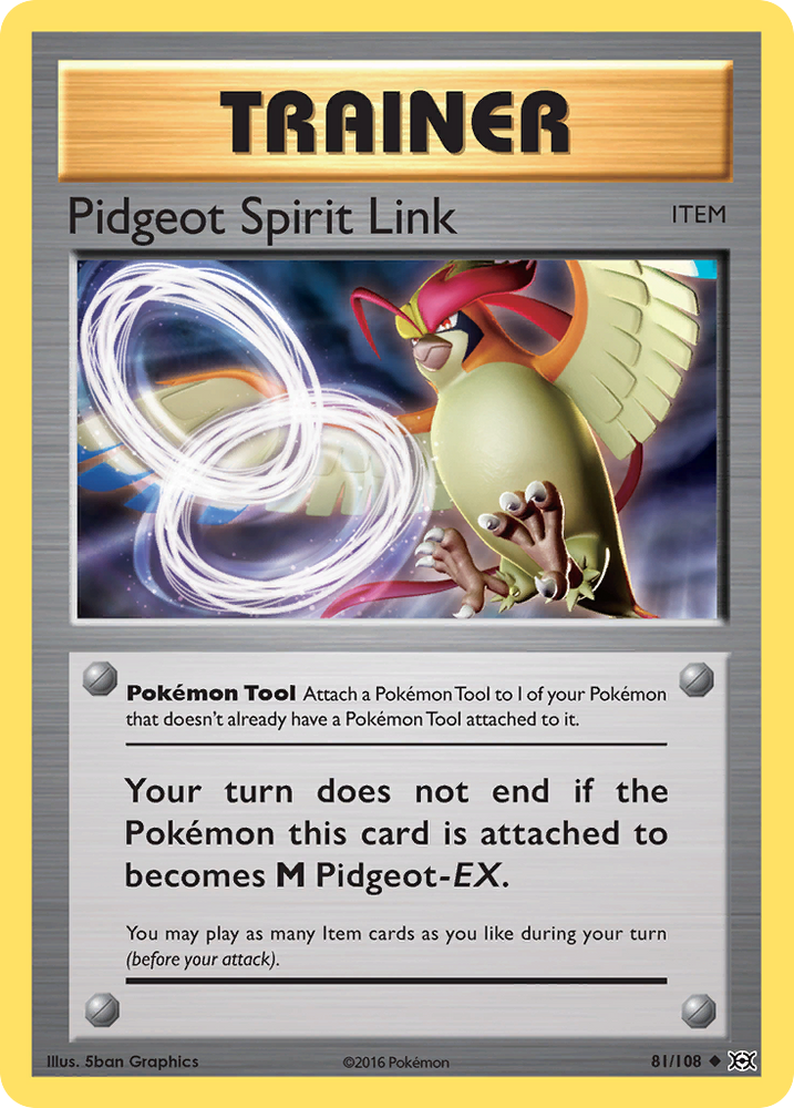 Pidgeot Spirit Link (81/108) [XY: Evolutions]