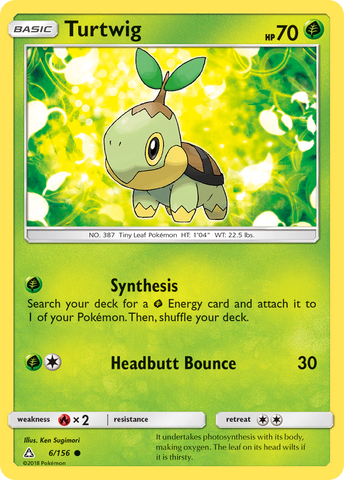 Turtwig (6/156) [Sun & Moon: Ultra Prism]