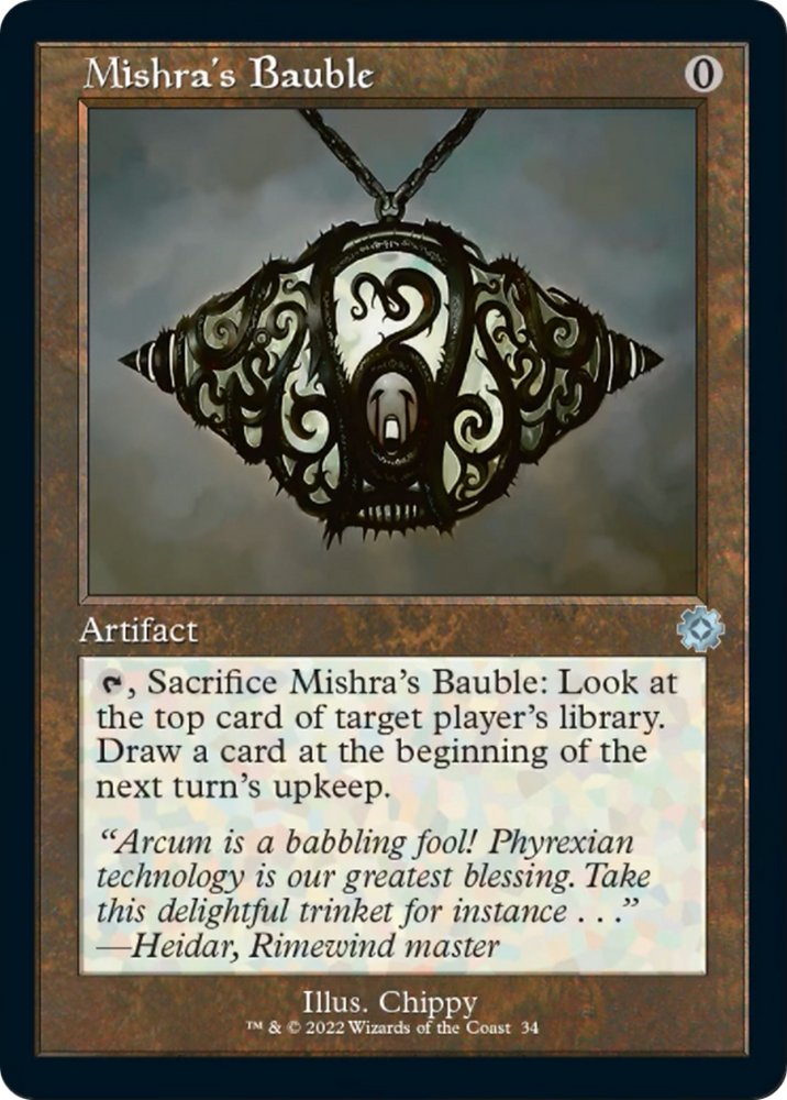 Mishra's Bauble [The Brothers' War Retro Artifacts]