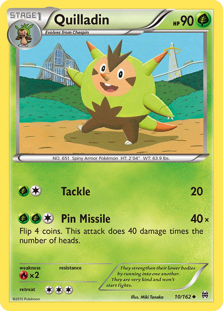 Quilladin (10/162) [XY: BREAKthrough]