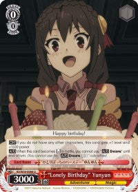 "Lonely Birthday" Yunyun (KS/W55-E060 U) [KonoSuba 2]