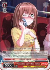 "Moved To Tears" Maya Yamato (BD/EN-W03-080 C) [BanG Dream! Girls Band Party! MULTI LIVE]