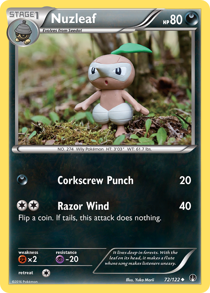 Nuzleaf (72/122) [XY: BREAKpoint]