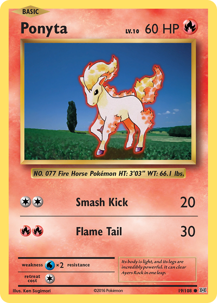 Ponyta (19/108) [XY: Evolutions]