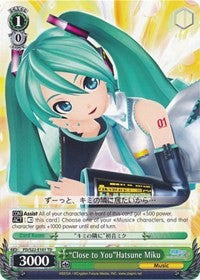 "Close to You"Hatsune Miku (PD/S22-E101 TD) [Hatsune Miku -Project DIVA- f]