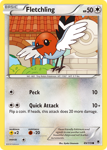 Fletchling (89/119) [XY: Phantom Forces]