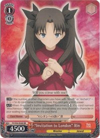 "Invitation to London" Rin (FS/S36-E048 RR) [Fate/Stay Night [Unlimited Blade Works] Vol. II]