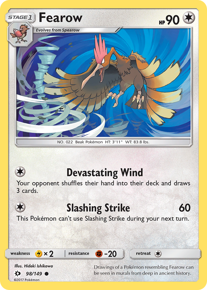 Fearow (98/149) [Sun & Moon: Base Set]